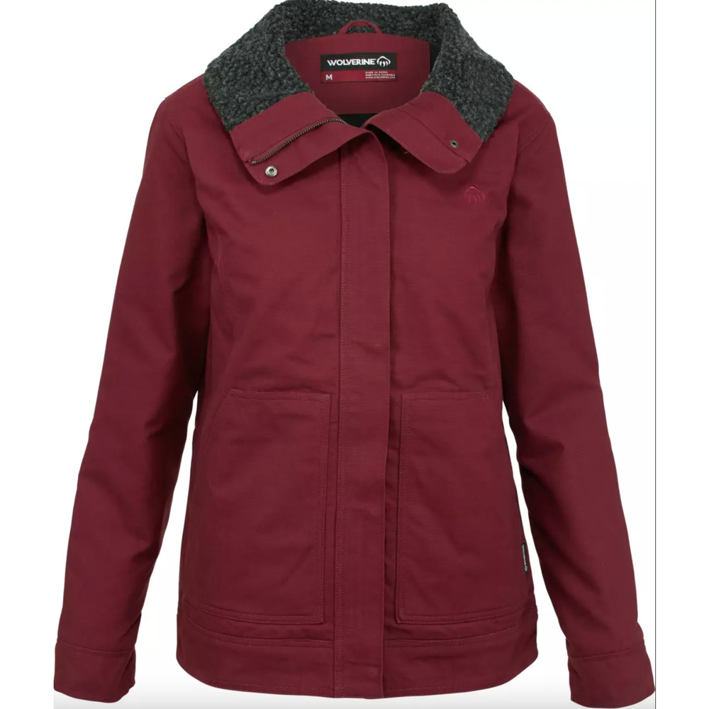 Wolverine W's Ethelwood Jacket Cranberry
